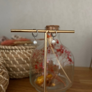 Boucles d'oreille Nacre